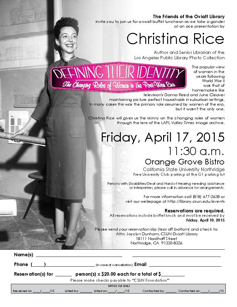 Christina Rice Event Poster 