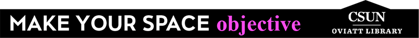 Make Your Space Objective