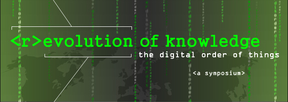  the digital order of things - a symposium.
