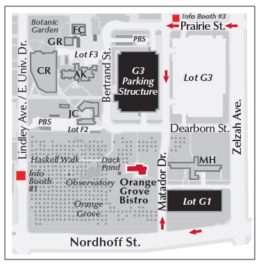 Map to Orange Grove Bistro