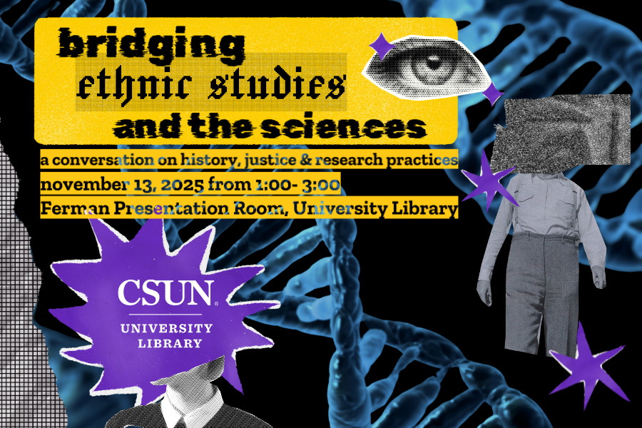 Bridging Ethnic Studies and the Sciences: A Conversation on History, Justice, and Research Practices flier