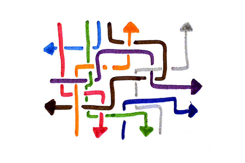 API abstract drawing