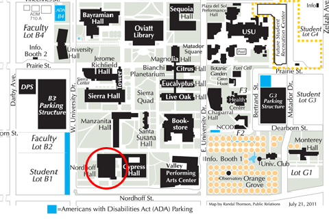 CSUN Map