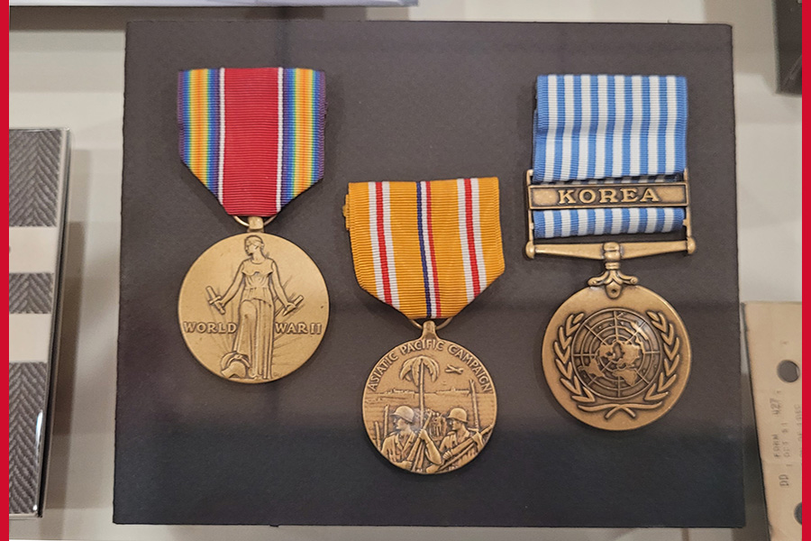 Medals from World War II and Korea Medals from World War II and Korea