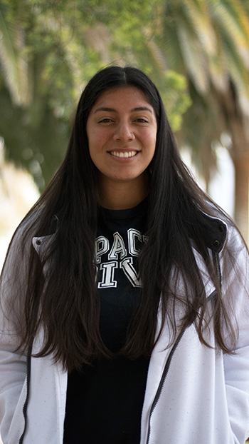 Oviatt Library Student Assistant Lora Rosman