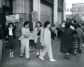 Everything Is Higher Except My Daddy's Wages - Photograph from the In Protest exhibition