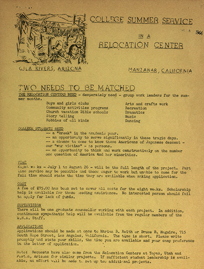 The CSU Japanese American Digitization Project