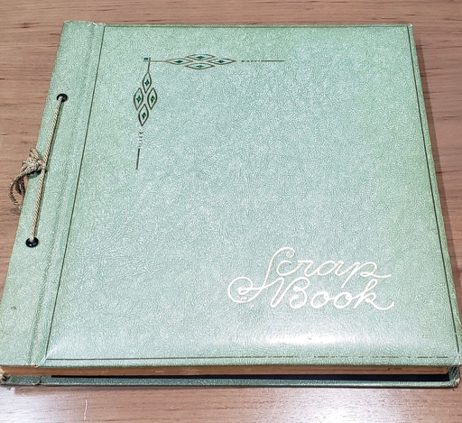 Cover of Harriet Ware Scrapbook, Harriet Ware Collection