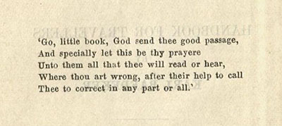 Epigram from Baedeker's travel guide