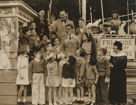 children from the convalescent home, 1931
