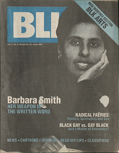 BLK magazine cover featuring Barbara Smith, HM1 .B54