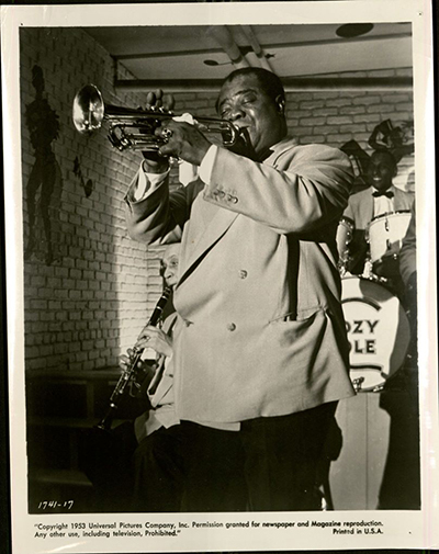 Vocalist and Trumpeter Louis Armstrong