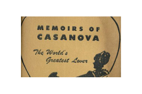 Cover, Memoirs of a Cassanova