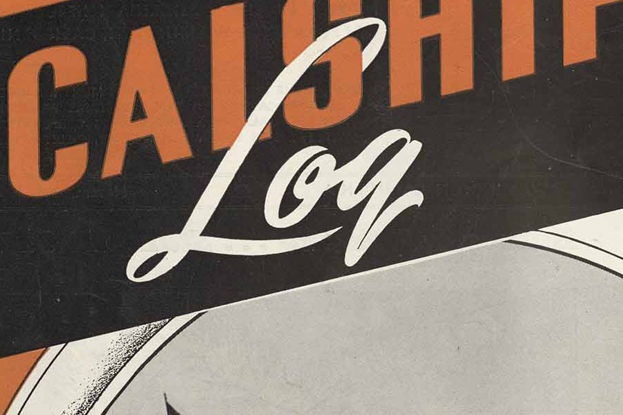 Cover, Calship Log, November 1, 1941