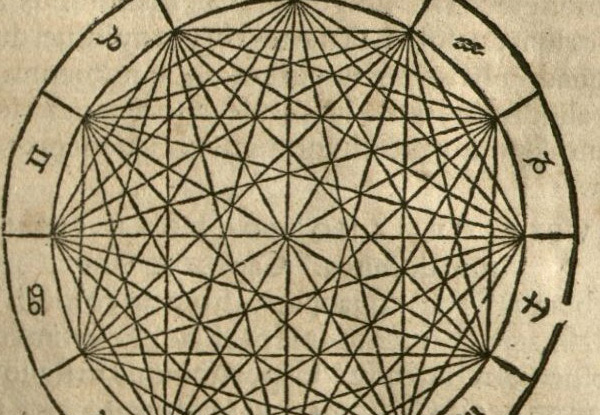 Diametra, Trigona, Quadrata, & Hexagon, Iulij Firmici Materni Iunioris Siculi V.C. ad Mauortium Lollianum, Astronomicōn libri VIII, QB41 .F46 1551