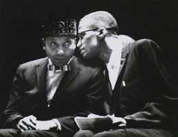 Elijah Muhammad and Malcolm X, Jack Davis Photograph Collection