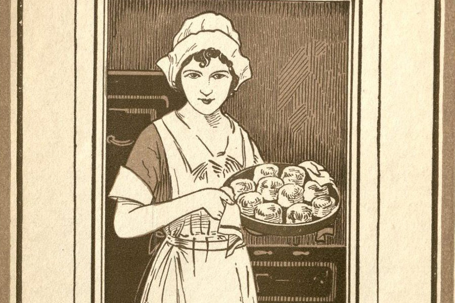 “Modern Biscuit Baking,” cover of a recipe book