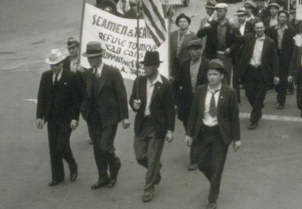 ILWU march, ca. 1934