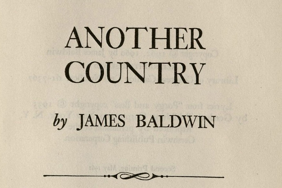 Title page, Another Country, 1962