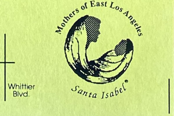 Logo from Flyer, Juana Beatriz Gutiérrez Mothers of East Los Angeles (MELA) Collection