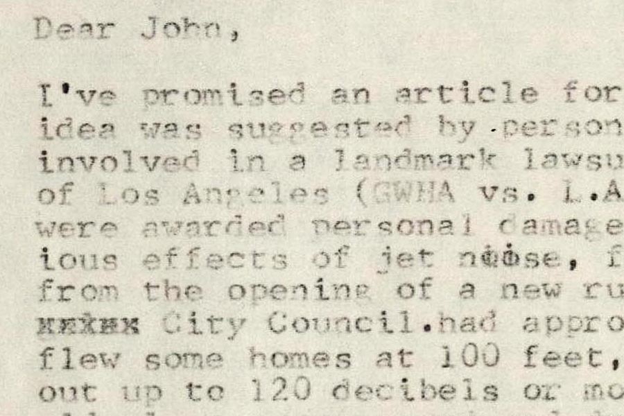 Letter from Jan Dailey to John Money