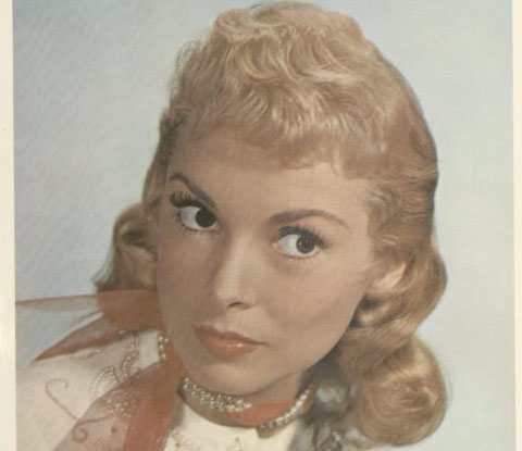 Photograph of actress, singer, dancer, and author, Janet Leigh from the Musicians, Singers, and Actors Photograph Collection