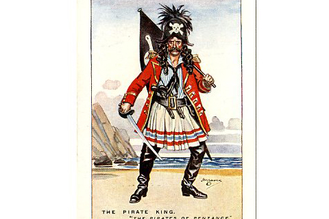 Image from Pirates of Penzance advertising card