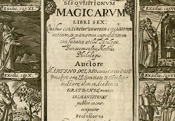 Title page of Disquisitionum Magicarum Libri Sex