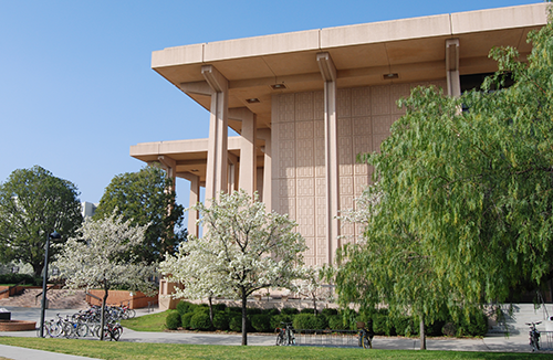 University Library, view from east wing