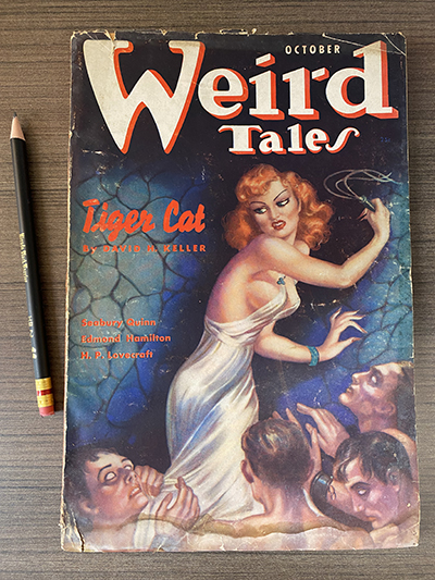 Cover of Weird Tales vol. 30, no. 4, October 1937, PN3435. W53