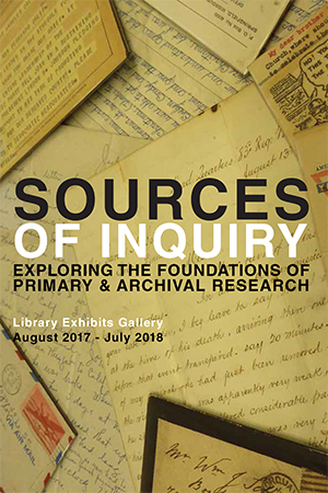 Sources of Inquiry: Exploring the Foundations of Primary & Archival ...