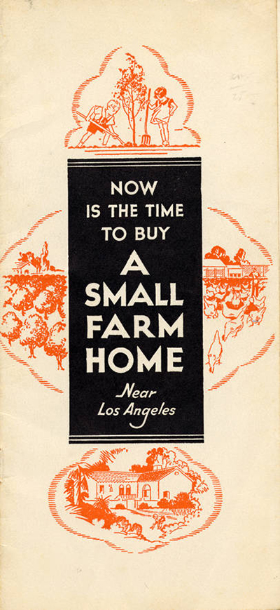 early 20th century brochure