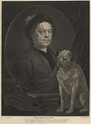 Portrait of William Hogarth