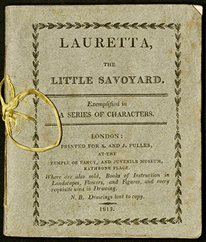 Cover, Lauretta, the Little Savoyard