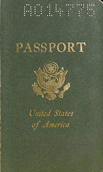Passport cover, Zoya Shlakis