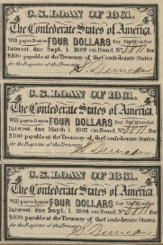 Confederate States of America Bond