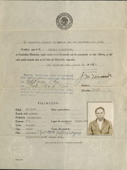 Felipe Rodriguez immigration papers