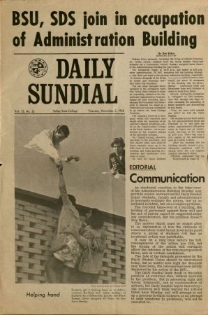 Sundial, page 1, November 5, 1968