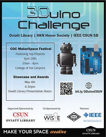 3duino Challenge Flyer