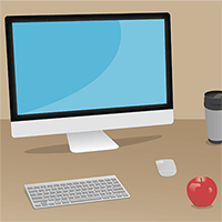 iMac computer icon