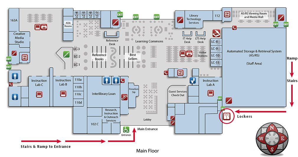 Main Floor Map