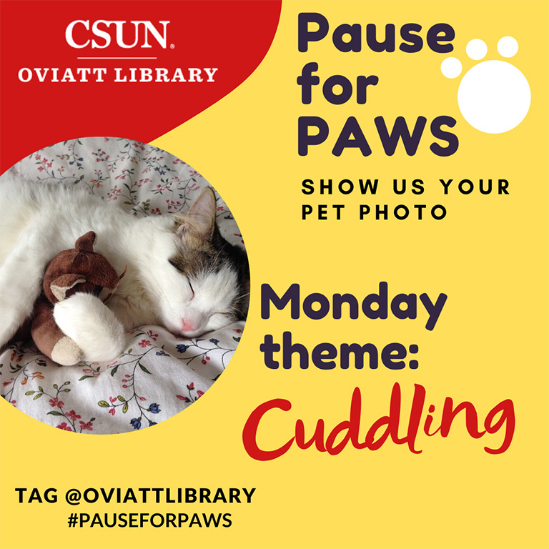 Pause for paws, show us your pet photos, monday, cuddling