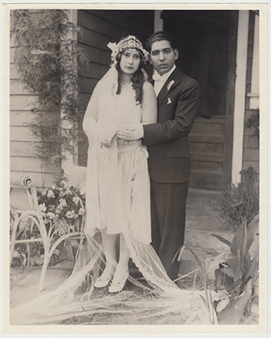 Salvador & Lupe Villasenor, Santa Ana, 1929